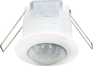 Датчик движения ИК встраиваемый 1200w 360 гр. 6м IP20 белый (FERON) SEN86 22061