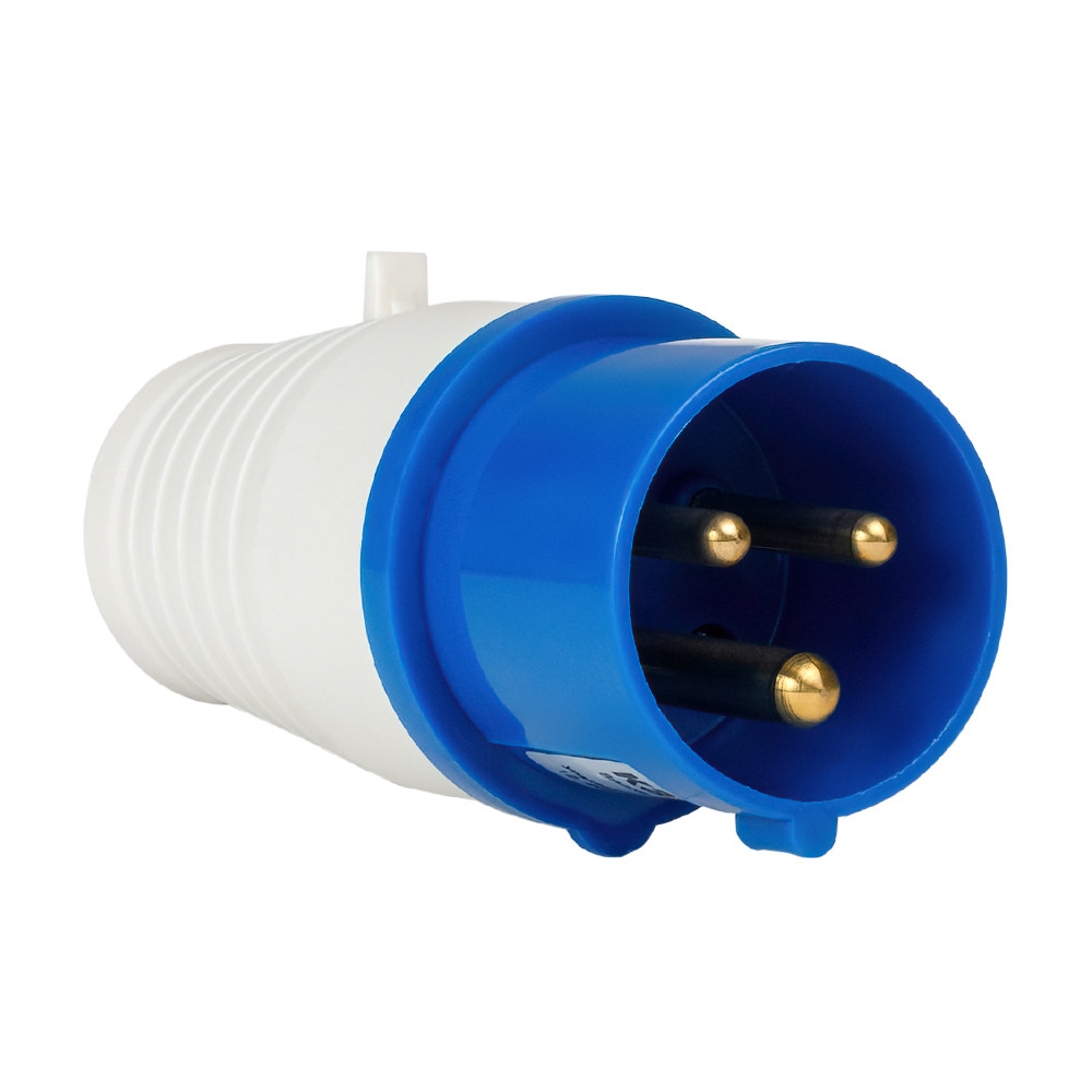 Вилка 023-32А-6h-220AC-2P+PE-IP44 (КЭАЗ) 222736