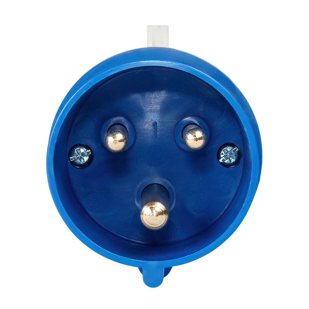 Вилка 023-32А-6h-220AC-2P+PE-IP44 (КЭАЗ) 222736