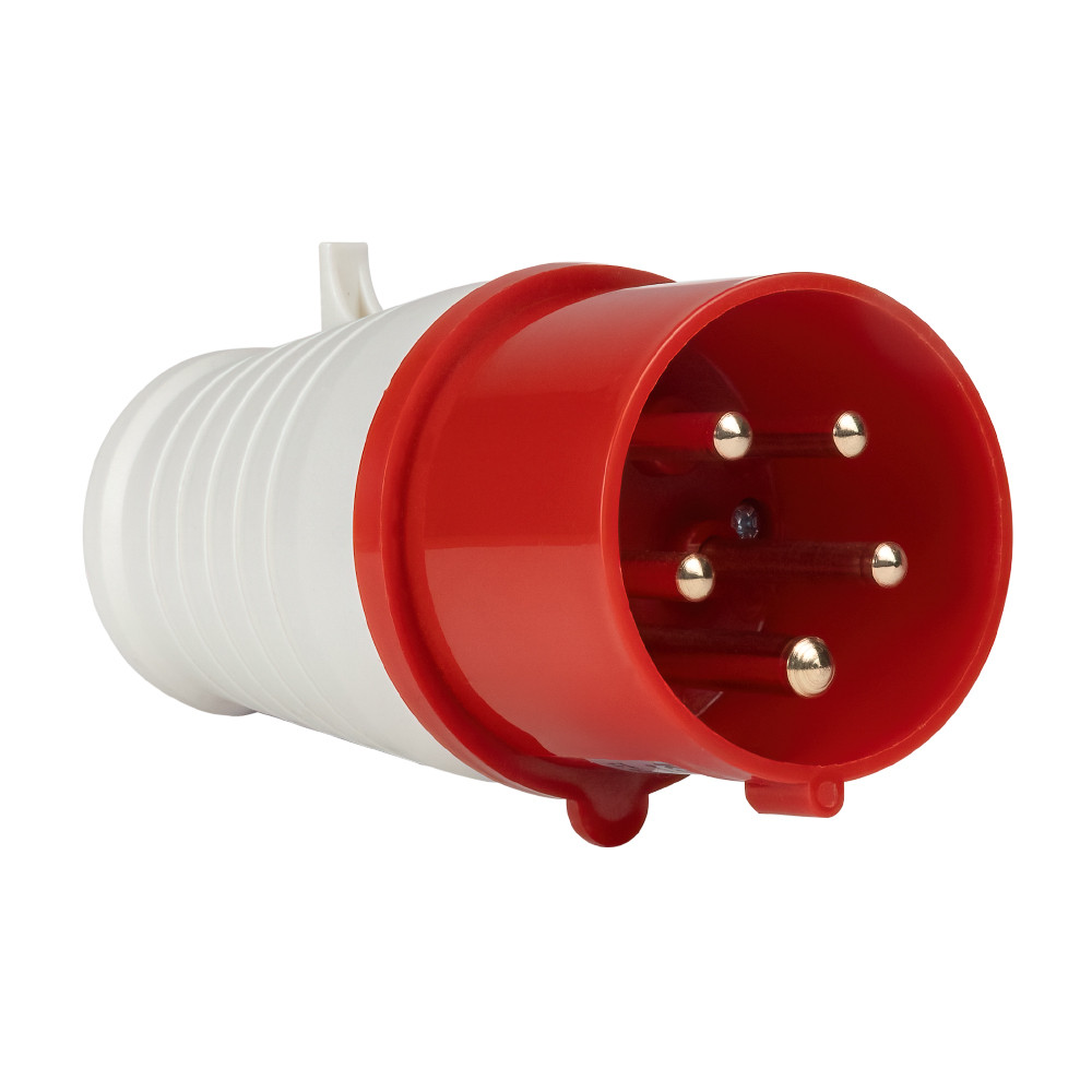 Вилка 025-32А-6h-380AC-3P+PE+N-IP44 (КЭАЗ) 222740