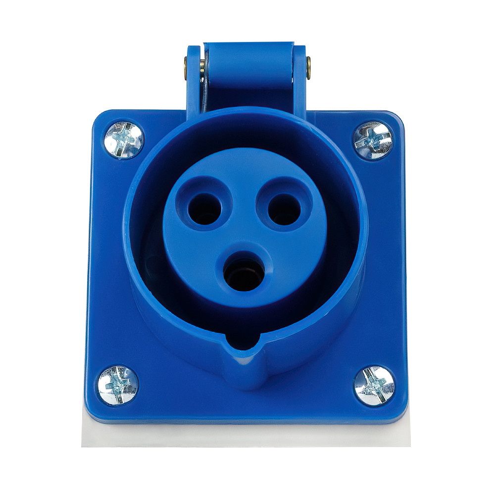 Розетка 113-16А-6h-220AC-2P+PE-IP44 (КЭАЗ) 222746