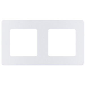 Рамка 2-местная жемчуг INSPIRIA (IEK) 673946