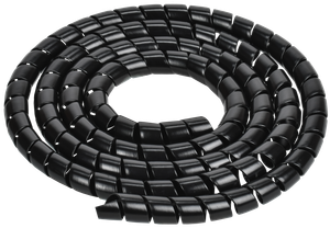Спираль монтажная СПГ-20 черная (2м/упак) IEK (IEK) USWB1-20-02-K02