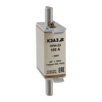 Вставка плавкая ППН-33-X3-00С-10А-УХЛ3 (КЭАЗ) 111360