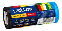 Изолента ПВХ разноцветная 15мм 5м (7цветов)       Safeline (SafeLine) 22899