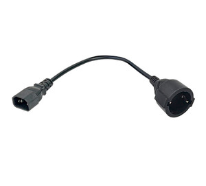 Адаптер PDU 3х1.5 10см с разъёмами C14-Schuko (ITK) PC-C14D-10CM