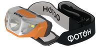 Фонарь налобный светодиодный на батарейках SH-400 1W, батарейки в комплекте (ФОТОН) 23062