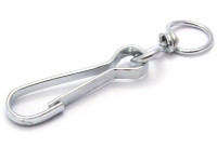 Карабин тип А 60мм с вертлюгом (Партнер) 24218