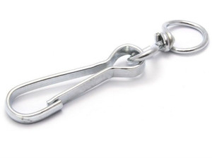 Карабин тип А 60мм с вертлюгом (Партнер) 24218