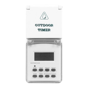 Розетка с таймером (недельная) электронная IP44 16А 3500W (FERON) ТМ23