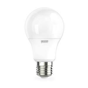 Лампа светодиодная LED 10 Вт 880 лм 3000К А60 груша теплый E27 AC 220В Elementary Gauss (GAUSS) 23210