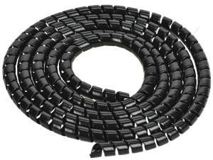 Спираль монтажная СП-12 черная (2м/упак) IEK (IEK) USWB1-12-02-K02