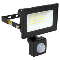 Прожектор светодиодный СДО-3003 с инфракрасным датчиком движения 30 Вт 6500К IP54 LUMA (EKF) FLL-3003-30D-6500