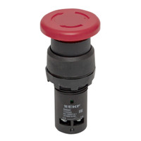 Кнопка SW2C-11MZ повортная красная Грибок 1з+1р (EKF) sw2c-mz-r