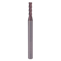 Фреза по металлу твердосплавная 4,0x50/12мм d06 4z 55HRC P20 TiALN (H-Tools) 19941-040