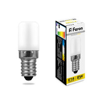 Лампа светодиодная LED 2вт Е14 теплый для холодильников (FERON) LB-10 25295