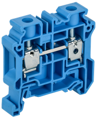 ARMAFIX Колодка клеммная CY10BU винтовая 10мм2 проходная синяя Ex IEK (IEK) AF-CT30-00-K07-010-EX