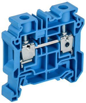 ARMAFIX Колодка клеммная CY10BU винтовая 10мм2 проходная синяя Ex IEK (IEK) AF-CT30-00-K07-010-EX