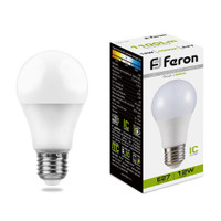 Лампа светодиодная LED 12вт Е27 белая (FERON) LB-93 25487