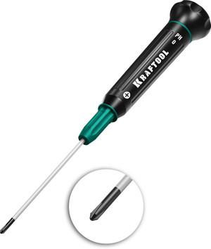 Отвертка для точных работ Precision PH0 (KRAFTOOL) 25682-0