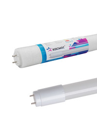 Лампа светодиодная LED 10Вт T8 G13 D25х600 4000К белый 1100 лм (Космос) Lksm_LED10wG13T840GL