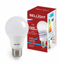 Лампа светодиодная LED 15Вт Е27 220 6500К 1300Лм (BELLIGHT) 85339514