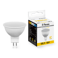 Лампа светодиодная LED 9вт 230в G5.3 теплый (FERON) LB-560 25839