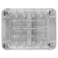 Соединитель LED-F для трехжильного светодиодного дюралайта (FERON) LD126 26104