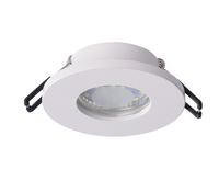 Светильник встраиваемый влагозащищенный WR3 WH MR16/GU5.3, IP44, белый (ЭРА) Б0054368