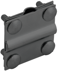 Зажим крестообразный с разделителем полоса/пруток-полоса/пруток 40/12 мм оцинкованная сталь TD (IEK) ZCC18-13-1-12-40