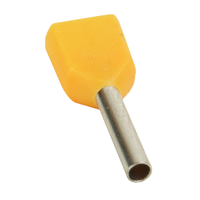 Наконечник штыревой втулочный под два провода НШвИ2 OptiKit T-Shv2-PVC- 1,0-10 (100шт) (КЭАЗ) 278046