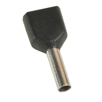 Наконечник штыревой втулочный под два провода НШвИ2 OptiKit T-Shv2-PVC- 1,5-8 (100шт) (КЭАЗ) 278047