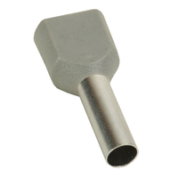 Наконечник штыревой втулочный под два провода НШвИ2 OptiKit T-Shv2-PVC- 4,0-12 (100шт) (КЭАЗ) 278051