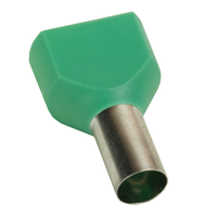 Наконечник штыревой втулочный под два провода НШвИ2 OptiKit T-Shv2-PVC- 16-14 (100шт) (КЭАЗ) 278054