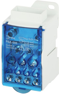 Распределительный блок на DIN-рейку РБД-500А (ЭРА) Б0051118