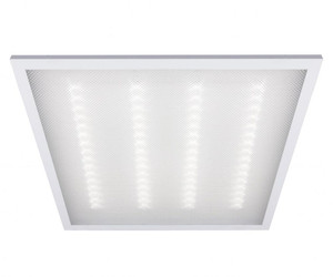 Светильник светодиодный ДВО-36w 595х595х19 6500K 3600Лм призма IP40 (JazzWay) 2853509J