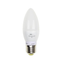 Лампа светодиодная LED 5вт E27 400Лм теплый матовая свеча 230V/50Hz ECO (JazzWay) 2855312A
