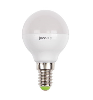 Лампа светодиодная LED 9Вт Е14 теплый матовый шар (JazzWay) 2859570A