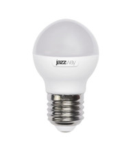 Лампа светодиодная LED 9Вт Е27 теплый белый матовый шар (JazzWay) 2859631A