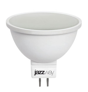Лампа светодиодная LED 9Вт MR16 GU5.3 теплый (JazzWay) 2859754A