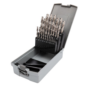 Набор сверл по металлу 1-13мм 25шт HSS-G 135° DIN338 (H-Tools) 214215ROHT