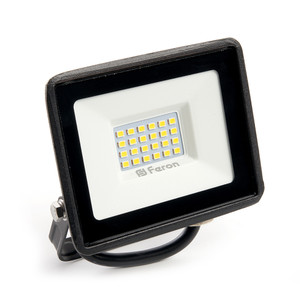 Прожектор светодиодный ДО-30w 4000К 2850Лм IP65 черный (FERON) LL-920 29495