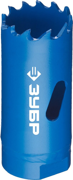 Коронка биметаллическая 22мм, быстрорежущая сталь (ЗУБР) 29531-022_z01