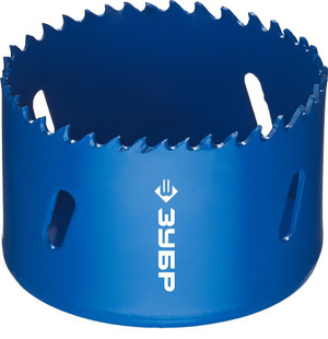 Коронка биметаллическая, быстрорежущая сталь 68мм (ЗУБР) 29531-068_z01