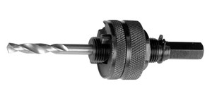 Державка для биметаллических коронок 32-152мм, жесткие штифты, прижимная муфта (ЗУБР) 29532_z01