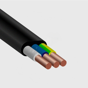 Кабель силовой ВВГнг(А)-LS 3х4-0.660  плоский одн опроволочный    ТРТС (АЛЬФАКАБЕЛЬ)
