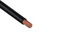 Провод силовой ПУГВ 1х4 черный                    100м многопроволочный (Электрокабель Кольчугино Холдинг Кабельный Альянс (ХКА))