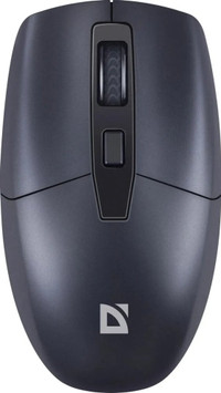 Мышь беспроводная оптическая Modern MB-985, 4D, 800-1600 dpi, бесшумная, черный (Defender) 52985