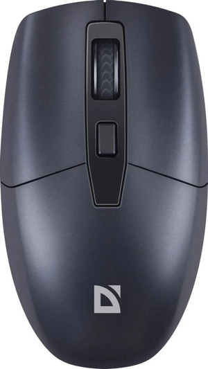 Мышь беспроводная оптическая Modern MB-985, 4D, 800-1600 dpi, бесшумная, черный (Defender) 52985