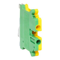 Клеммная колодка винтовая 4 UT земля (EKF) scr-ut-4-pe